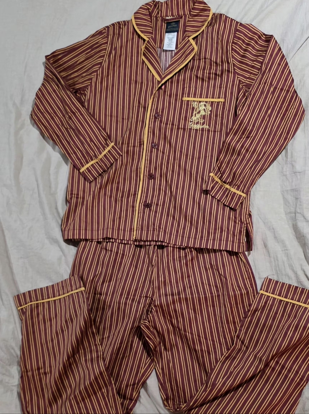 Pottery Barn Teen Harry Potter Griffendor Pajama Set